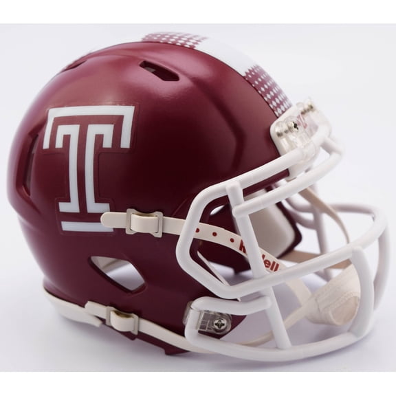 Temple Owls Riddell NCAA Speed Mini Helmet