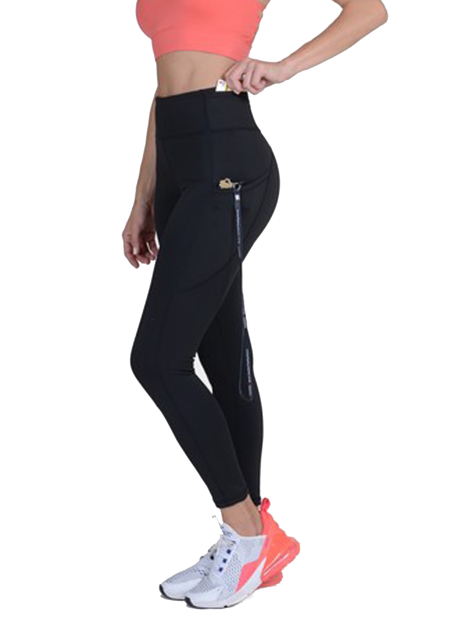 High Waist Leggings With Tech Pockets 
