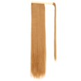 thumbnail image 1 of xiaxaixu Extensions de Cheveux Queue de Cheval Longue Naturelles Douces à Enrouler Droites à Clip pour Femmes, 1 of 8