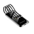 thumbnail image 1 of Batterie Externe Solaire 20000mAh, Chargeur Solaire Portable Power Bank Potente con 4 salidas Batterie de Secours pour Randonnée Camping, 1 of 5
