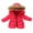 Red, variant on ANINEO Boy's Warm Winter Coat Waterproof Ski Jacket Padded Puffy Overcoat with Detachable Hood