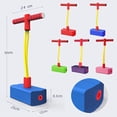 thumbnail image 5 of Pogo de espuma para niños - Palo de salto divertido y seguro - Palo Pogo para niños y rojo kusrkot Saltador de espuma Pogo, 5 of 5