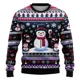 thumbnail image 5 of Sudadera navideña para hombre y mujer, 24 unidades, con estampado 3D de muñeco de nieve y Papá Noel, feo suéter navideño, unisex, para fiestas navideñas, 5 of 5