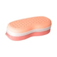 thumbnail image 4 of Estuche para gafas de natación, caja de almacenamiento para gafas de natación, estuche protector portátil impermeable para de natación para mujeres y Rosa, 4 of 8