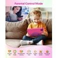 thumbnail image 4 of FITIFUN 10.1 inch Kids Tablet Android 15, 3GB RAM 64GB ROM 1TB Expand, Quad-Core, 5G/2.4G WiFi, 6000mAh, HD Display, Parental Control, Pink, 4 of 11