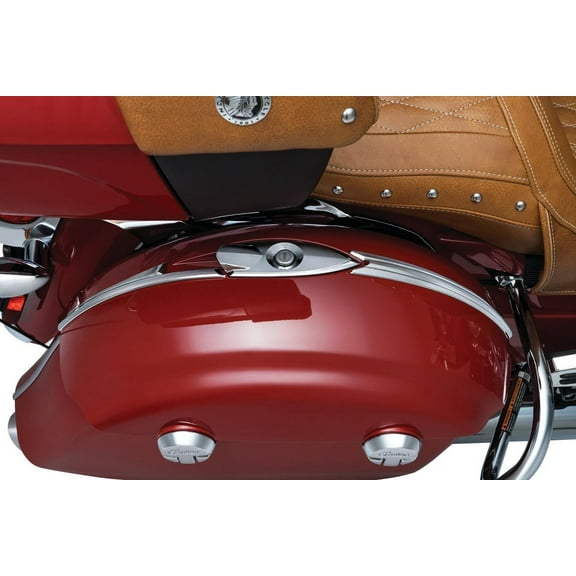 Kuryakyn Chrome Indian Saddlebag Top Trim (5670)