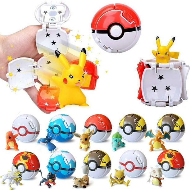 Figurines Pokémon Mignonnes et Intéressantes, Toutes Livrées avec Pokeball,  Rare Légende, Bonne Qualité, Apparence Kawaii, Cadeau