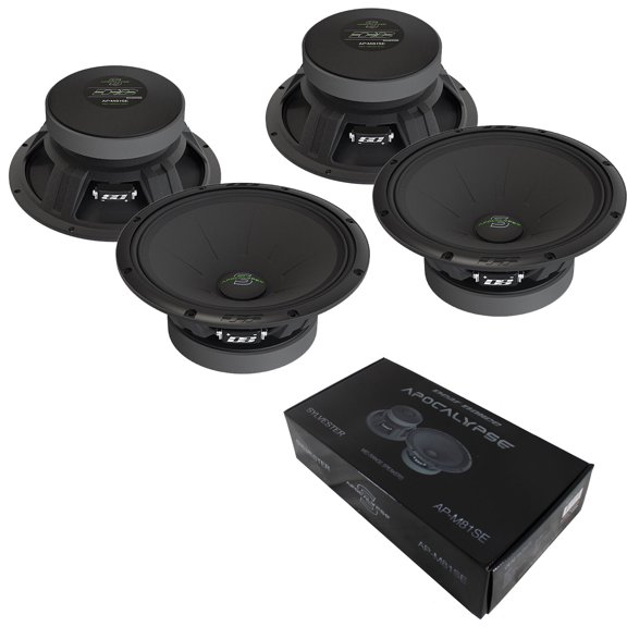 Deaf Bonce High Efficient Adjustable Car Speakers, Black, 3.44" x 7.32"
