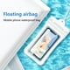thumbnail image 4 of Funda impermeable flotante para teléfono | Bolsa estanca sumergible IPX8 para natación y buceo | Funda para teléfono compatible con pantalla táctil con cordón ajustable | Compatible con teléfonos de, 4 of 7