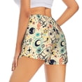 thumbnail image 3 of Vsdgher Rockets Print Women's Running Double Layer Shorts High Waisted with Pockets Elastic Yoga Workout Athletic Gym Sports, 3 of 8