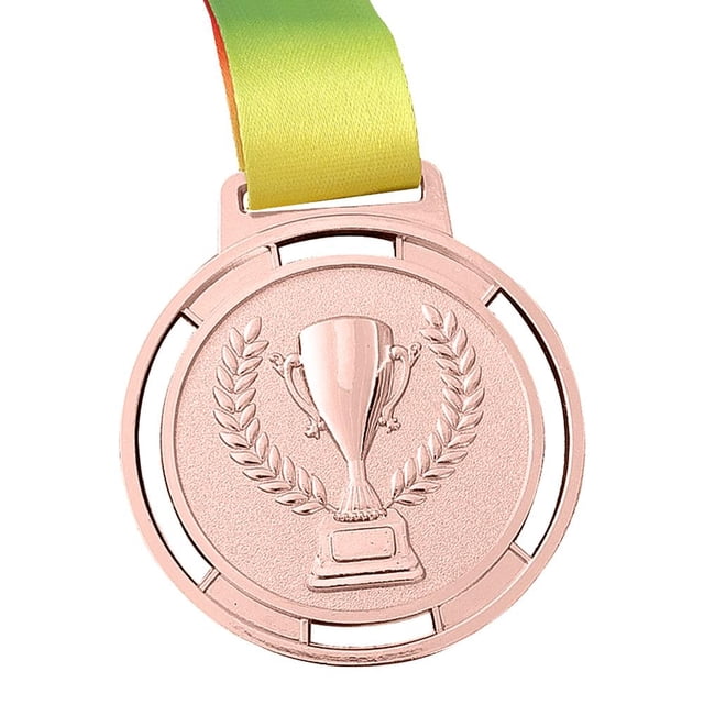 Correa antorcha medalla recuerdo aleación de zinc deporte competición premio con (cobre) Hugtrwg Para estrenar