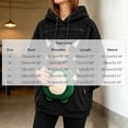 thumbnail image 2 of Wyongtao Womens Christmas Pet Pouch Hoodie Fleece Graphic Zipper Pockets Hooded Sweatshirt Xmas Cat Carrier Tops (2XL, Black), 2 of 5