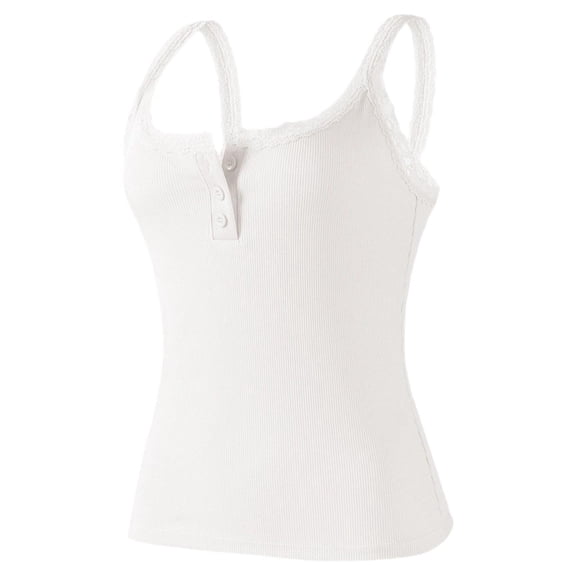 Levmjia Women Tank Top Shapewear Corset Lace Solid Color Cross Back Tummy Control Body Shaper Versatile for Daily Outwear Summer