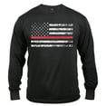 thumbnail image 1 of Rothco Thin Red Line Long Sleeve T-Shirt, 1 of 3