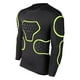 thumbnail image 5 of Camiseta Deportiva Acolchada Hombre Protectora con Compresión y Almohadillas de EVA en Pecho Costillas Manga Larga Transpirable Adecuada para Talla L, 5 of 9