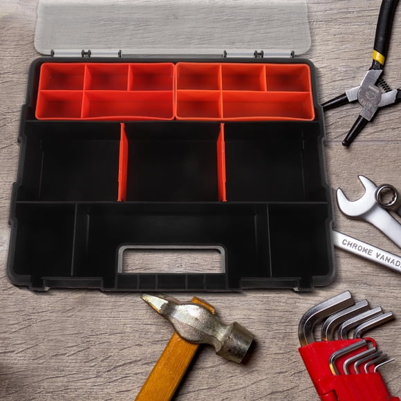 OUNONA 1Pack Nut And Bolt Organizer Screw Organizer Sorter 29x22cm For Workshop Storage