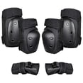 thumbnail image 1 of 6Pcs Adult/Youth Knee Pads Elbow Pads Wrist Guards Protective Gear Set for Multi Sports Skateboarding Skating Cycling M, 1 of 5
