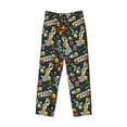 thumbnail image 2 of Fotbe Vintage Casino Chips Men's Pajama Pants,Sleepwear Pants,Pj Bottoms Drawstring And Pockets-Medium, 2 of 7