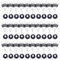 thumbnail image 3 of Frijoles de goma del espacio del grupo 30 para el flotador de la pesca de la carpa marina (cilindro M) 180pcs JShteea  Para Estrenar, 3 of 8