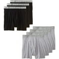 thumbnail image 6 of Fruit of the Loom Men's 100% Cotton Assorted Boxer Briefs 10 Pack, 6 of 12