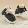 thumbnail image 4 of Hifoo Cute Dog Boot Slippers For Kids Winter Warm Shoes For Boys Girls Indoor Outdoor Cute Toddler Child Footwear, 4 of 4