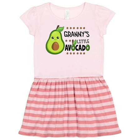 

Inktastic Granny s Little Avocado with Cute Baby Avocado Gift Toddler Girl Dress