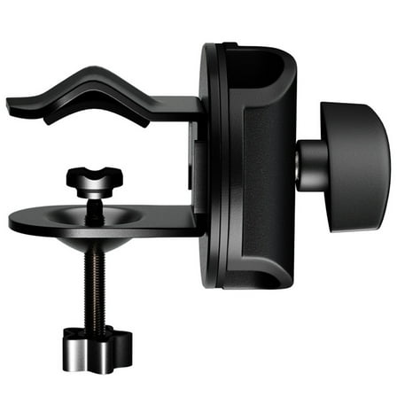 Podium Mic Holder Microphone Stand Clamp Arm Desk Mount Clip