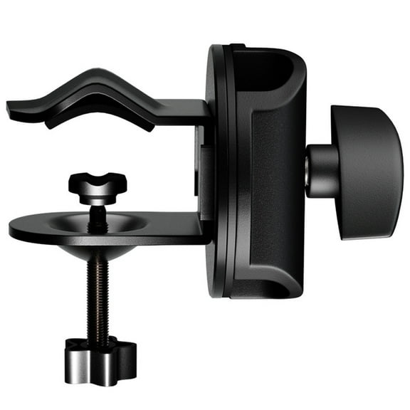 Podium Mic Holder Microphone Stand Clamp Arm Desk Mount Clip