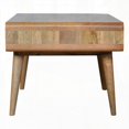 thumbnail image 2 of Timeless Curved Oak Console Table with Contemporary Aesthetic, 2 of 9