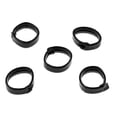 thumbnail image 3 of 10 Pieces 20mm PU Leather Retainer Clasp Strap Loop Fastener, 3 of 10