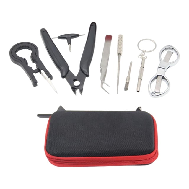 Maoww Portable Tweezers Tools Set Double Head Screwdriver for Household Jewelry