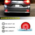 thumbnail image 5 of Acaigel Red Lens LED Tail Rear Bumper Reflector Lights For Toyota Corolla 2007-2010, 5 of 5