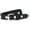Black Silver Buckle, variant on Studded Belt for Womens Leather Belts for Jeans Dress Thin Ladies Punk Gothic Waist Belt Vintage
