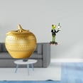 thumbnail image 2 of Escultura de frutas,Figura decorativa de fruta para decoración del hogar,Escultura de estatua decorativa de resina,Figura de escritorio,Estatua de rana camarero,estante,escritorio,decoración, 2 of 8