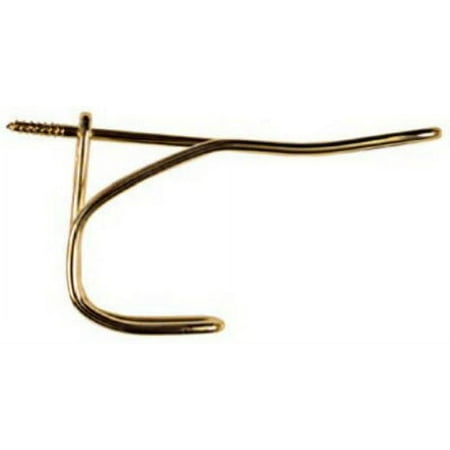 UPC 038613186866 product image for National Manufacturing Sales 5706346 Steel Wire Coat & Hat Hook  Brass - Pack of | upcitemdb.com
