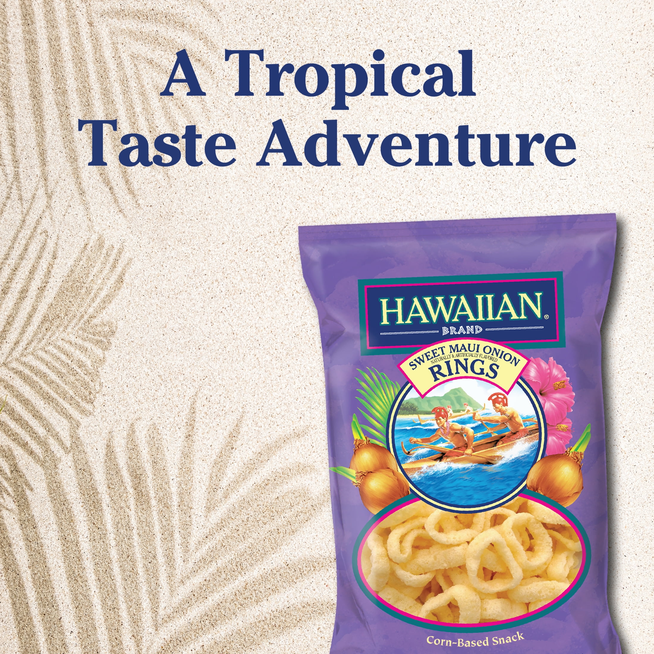 Hawaiian Brand Sweet Maui Onion Kettle Style Potato Chips Party