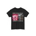 thumbnail image 1 of Camiseta "Born To Dilly Dally Obligado a Encerrarse", meme popular, divertida camiseta de gato, linda camiseta gráfica, camiseta de manga corta de algodón, divertida camiseta de mujer., 1 of 6