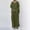 Army Green, variant on Idoravan Womens Dresses Long Sleeve Women's Plus Size Casual Dress Solid Color V Neck Long Sleeve Winter Fall Basic Casual Maxi Long Dress Daily Vacation Dress