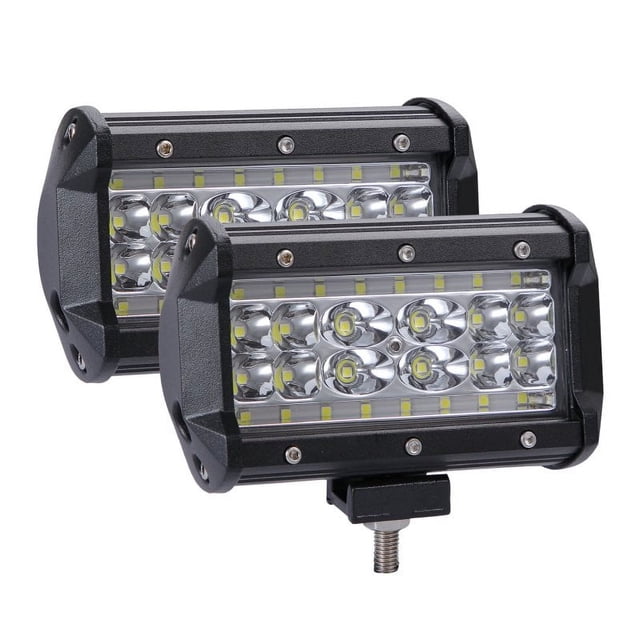 Barre Lumineuse de Travail 280W LED 4 Rangées 5 Pouces 28000LM Lampe de Conduite