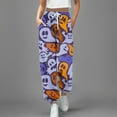 thumbnail image 2 of Nouveau Pantalon Décontracté Mode Impression 3D pour Femmes Taille Haute à Cordon, 2 of 4