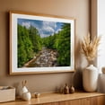 thumbnail image 5 of The Blackwater River - West Virginia Photography Oak Framed Wall Art Print 30 x 40 inches, 5 of 6