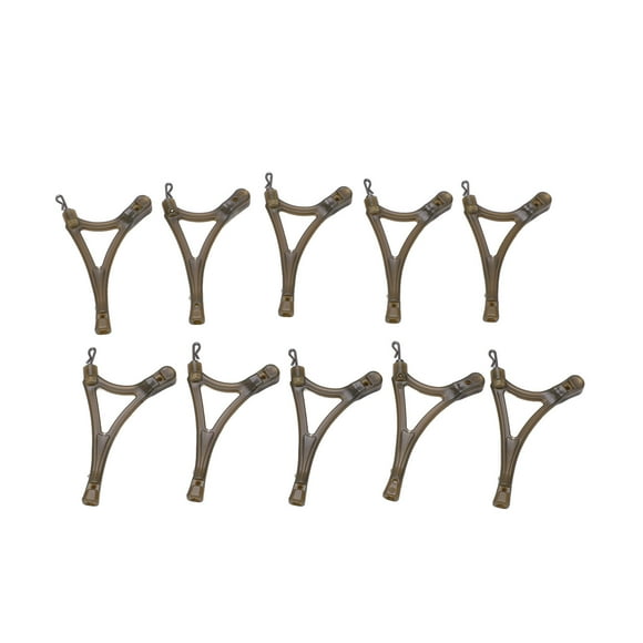 Aparejos de Sistema antienredos para pesca de carpas NikouMX 10 piezas Sistema antienredos tipo R