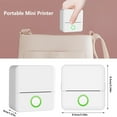 thumbnail image 3 of Mini Printer, Inkless Sticker Maker, Free Cut Small Pocket Printer, Portable Thermal Printer ,Improve Efficiency, 3 of 6