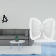 thumbnail image 2 of Figura de escritorio,Escultura abstracta de pensador para decoración de oficina y hogar.,Cojín con lazo bonito,Almohada con forma de lazo,bonito cojín decorativo con lazo,Funda de almohada, 2 of 8