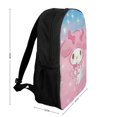 thumbnail image 2 of My Melody Kawaii Backpacks Basic Shoulder Daypack Bookbag Satchel Knapsack Rucksack, 2 of 3