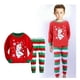 thumbnail image 2 of SAILEROAD-Conjunto de Pijama para niños, ropa de dormir de manga larga de algodón, con copos de nieve y Navidad, 2 of 4
