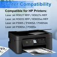 thumbnail image 2 of NineLeaf 2-Pack 51A Q7551A Compatible Toner Cartridge Replacement for 51A Black Toner Cartridge to use for Laserjet P3005 P3005D P3005N P3005DN P3005X M3035MFP M3035XS MFP M3027MFP Printer, 2 of 7