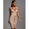 thumbnail image 2 of Vestido BELLA BARNETT, sexy, vendaje, corsé, cuello en V, sin espalda, 2 of 5
