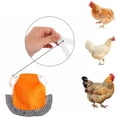 thumbnail image 2 of Pet Sweater Product for Poultry Hen Feather Fixer and Apron with Elastic Strap Poultry Jacket and for Hens, 2 of 5
