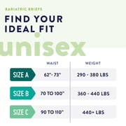 Prevail Bariatric Incontinence Brief B Bariatric, PV-094, Ultimate, 10 Ct